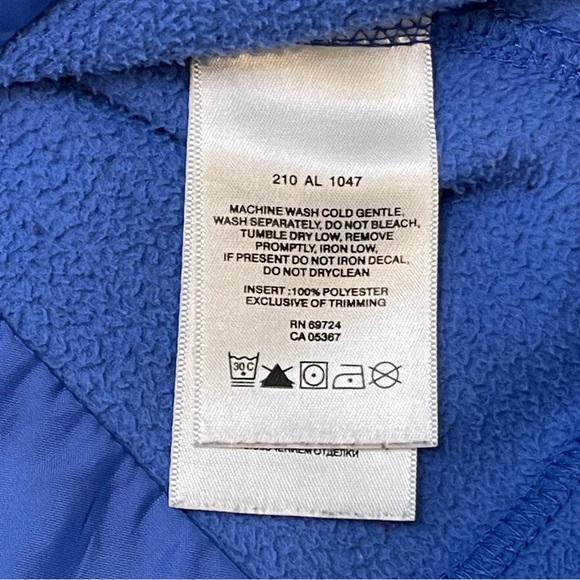 Columbia Blue Front Zip Vest - Picture 6 of 8